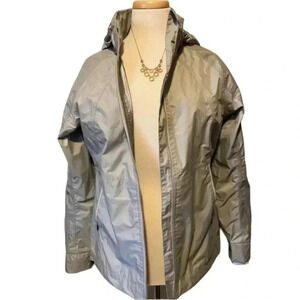 Women’s Grey Avalanche Windbreaker Size M outdoor apparel waterproof weather